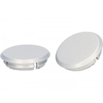 Pair Of Covers For Mirror Hole Moto Nostra, Grigio Entusiasta (g23)