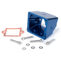 Intake Manifold Lower Part Heikotuning Blue  Piaggio 2stroke Maxi