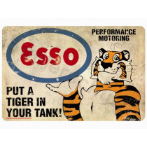 Sticker 100 X 66mm „esso Tiger“