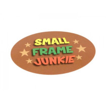 Sticker –70x50mm "small Frame Junkie"