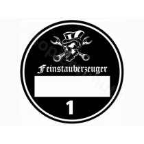 Sticker Ø 80mm „feinstauberzeuger“