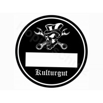 Sticker Ø 80mm „kulturgut“