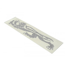 Sticker Malossi Lion 240mm Lhs  Black
