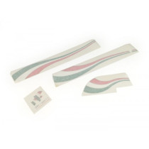 Sticker Set Piaggio Anniversary "150 Years Italy"  4 Pcs