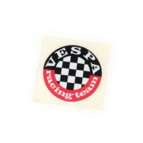 Sticker Vespa Racing Team Ø=60mm