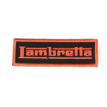 Patch Lambretta Orange  90x30mm