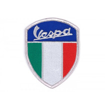 Patch Vespa (tricolore) 65x85mm