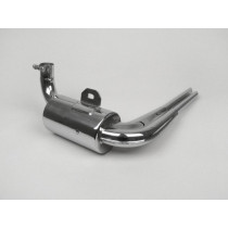 Exhaust Abarth Replica Stainless Steel  Only For 8 Inch Tires