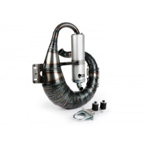 Exhaust Egig Performance Cobra Evo Ø=37mm (5462mm Stud Spacing), Screwed Rear Silencer (Ø70mm)