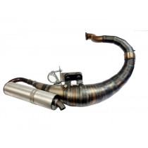 Exhaust Egig Performance Unisex (1.5mm Sheet Metal) 125170ccm, Ø=32mm (5460mm Stud Spacing), Screwed Xxl Rear Silencer (Ø70mm)