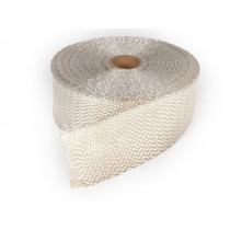 Exhaust Insulating Wrap Silent Sport, White 15m X 50mm