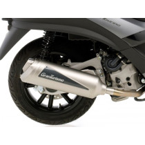 Uitlaat leovince Granturismo  RVS (Gilera, Piaggio)