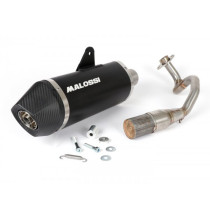 Exhaust Malossi Rx Black Homologated With Catalytic Converter Vespa Gts 125150 Euro4