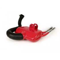 Exhaust Rrbox Sport Doppio Tubo Vespa Px200  Red