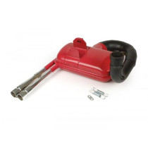 Exhaust Rrbox Sport Doppio Tubo  Red