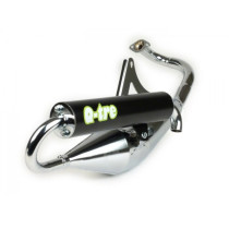 Exhaust Tecnigas Qtre Chrome Minarelli 50cc (horizontal Cylinder)
