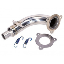 Exhaust Manifold 101 Octane Unrestricted  For Rieju Mrt Euro5  Stainless Steel