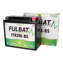 Battery (gel), Maintenancefree Fulbat Ftx20lbs, 12v, 18ah, 175x86x154mm