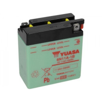 Battery Standard Yuasa 6n11a1b  122x62x132mm (without Acid)