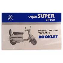 Owner's Manual (nos) Lambretta
