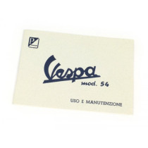 Owner's Manual Vespa Vespa 125 (1954)