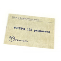 Owner's Manual Vespa Vespa 125 Primavera (1968)