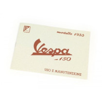 Owner's Manual Vespa Vespa 150 (1955)