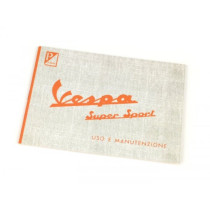 Owner's Manual Vespa Vespa 180 Super Sport (1965)