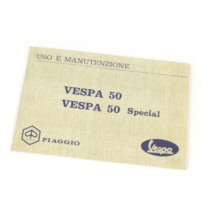 Owner's Manual Vespa Vespa 50 Special (series 1)