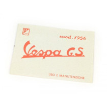 Owner's Manual Vespa Vespa Gs 150 (1956)