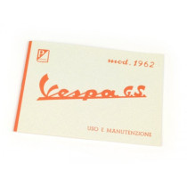 Owner's Manual Vespa Vespa Gs 160 (1962)