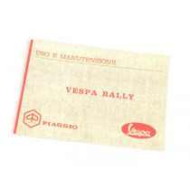 Owner's Manual Vespa Vespa Rally 180