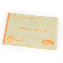 Owner's Manual Vespa Vespa Rally 200