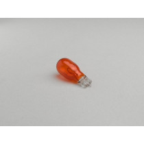 Light Bulb W2,1x9,5d, (glass Base) 12v 18w  Amber