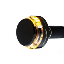Indicator Motogadget Handlebar End Indicator M.blaze Disc  Black Anodised  Lhs