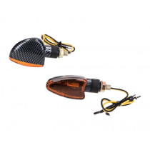 Indicator Set Led 101 Octane For Beta Rr  Carbon Look Edge Orange  Short