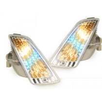 Knipperlichtset  voorkant power 1 Led Standaard Optik (van Bj.2014) Dagrij verlichting (eprüfzeichen)  wit