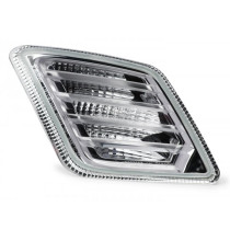 Indicator, Colourless ,rear Lhs Piaggio, Led