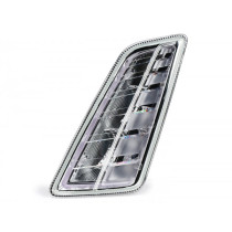 Indicator, Colourless ,front Lhs Piaggio, Led