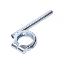 Front Indicator Light Mounting Bracket 10mm M8 Internal Thread, Galvanized 101 Octane