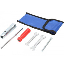 Type Tool Set With Bag (nylon) Oem Quality 4 Pcs  Classic Vespa (manual Gear Change)