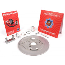 Rear Hub Back Plate Cnc Aluminium Cmd Little Kong Vespa Pk