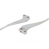Brake And Clutch Lever Set Oem Quality, Flat Tip  Aluminium