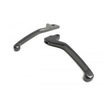 Pair Of Brake Levers Oem Quality Classic Gilera Runner Dt (grimeca Brake System)  Carbon Style
