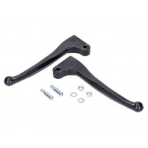Brake Lever And Clutch Lever Set 101 Octane  Black
