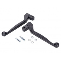Brake Lever And Clutch Lever Set 101 Octane  Black