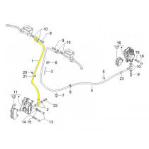 Brake Hose, Front Piaggio