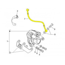 Brake Hose, Front Piaggio