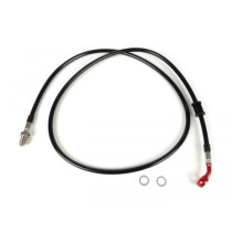 Remleiding voorkant voor BremsTang Brembo P4 30/34 spiegler Leitung: RVS (zwart), Fitting: Aluminium (rood)