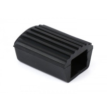 Brake Pedal Rubber Vespa Corrugated  Green (translucent)